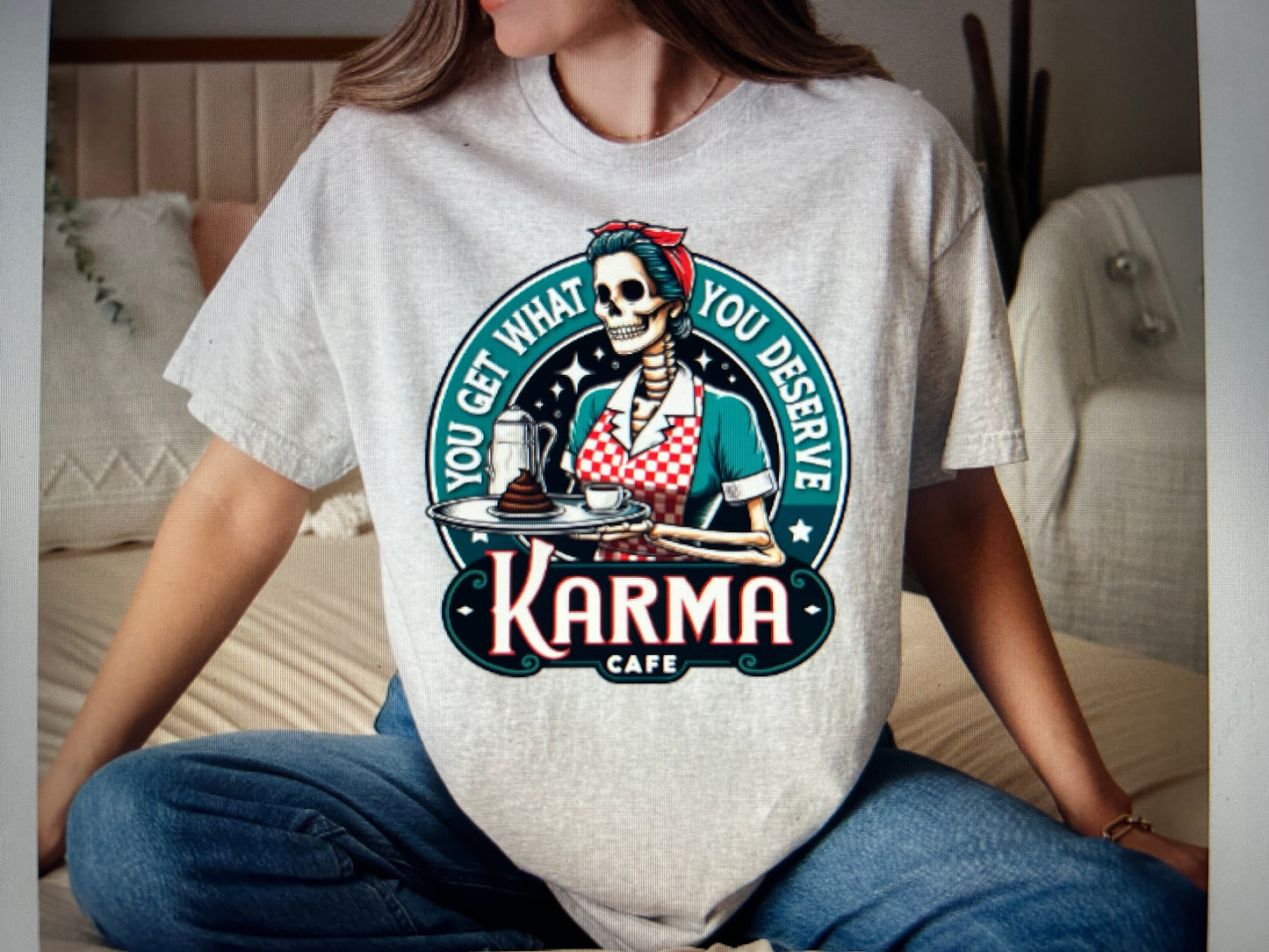 Karma Tee or Crew