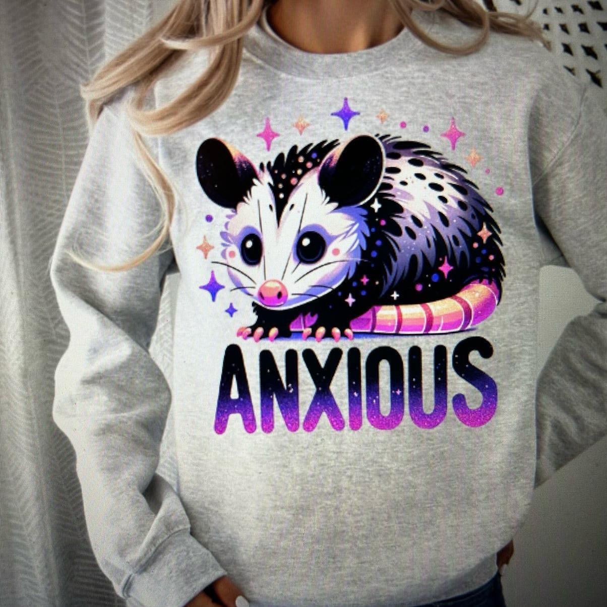 Anxious Tee or Crew