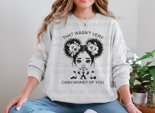 Cash Money Melanin Request Tee or Crew
