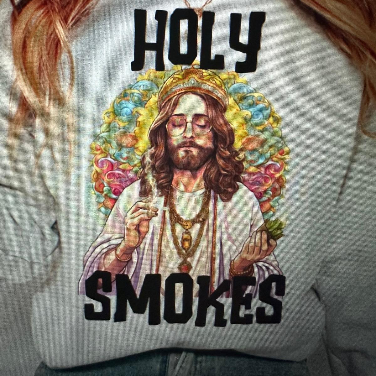 Holy Smokes Tee or Crewneck