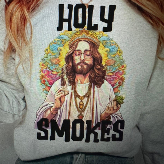 Holy Smokes Tee or Crewneck